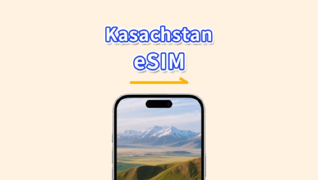 Kasachstan eSIM|4G|Highspeed-Datenvolumen|Tagespaket/Datenpaket|24 Stunden|1-30 Tage|QR-Code