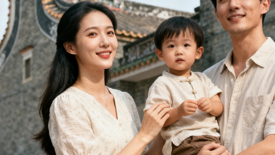 Fotografi perjalanan di Kota Kuno Guangzhou Shawan[Koleksi di tempat [diedit sepenuhnya] fotografi perjalanan yang indah dengan foto orang tua-anak pasangan pacar keluarga pribadi]