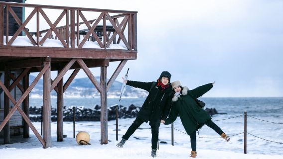 日本沖繩北海道旅拍【北海道札幌小樽富良野二世古個人閨蜜情侶親子寫真攝影】