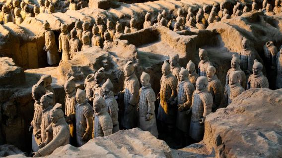 Индивидуальный трансфер в Сиань + экскурсия в Музей терракотовой армии императора Цинь Шихуанди с опытным гидом (английский/китайский) на полдня