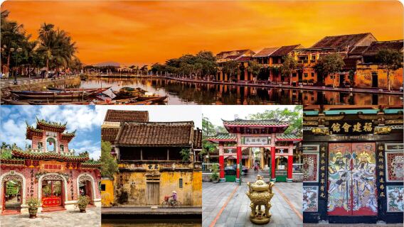 Da Nang Departure - Cam Kim Island Basket Boat + Hoi An Old Town Water Lantern & Night Market 1-day Tour