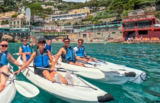 卡普里獨木舟之旅：洞穴與海灘