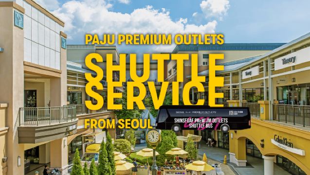 Paju Premium Outlets Round Trip Shuttle Bus from Seoul