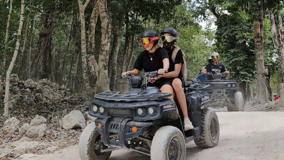 コスメルでのダブルATVツアーとセノーテ・ジェイド
