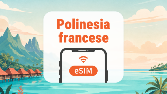 Polinesia Francese eSIM | AI & TikTok | 1–30 Giorni | Codice QR