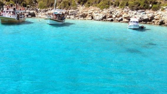 Bodrum: Orak Island Boat Trip with Lunch and Transfers