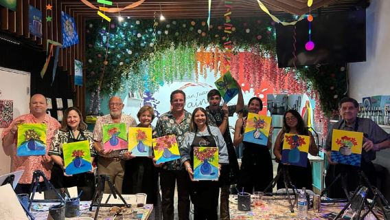San Juan: Fun Creative Painting Workshop Experience