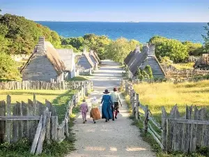 Plimoth Patuxet, Mayflower II or Plimoth Grist Mill Combo Admission Ticket