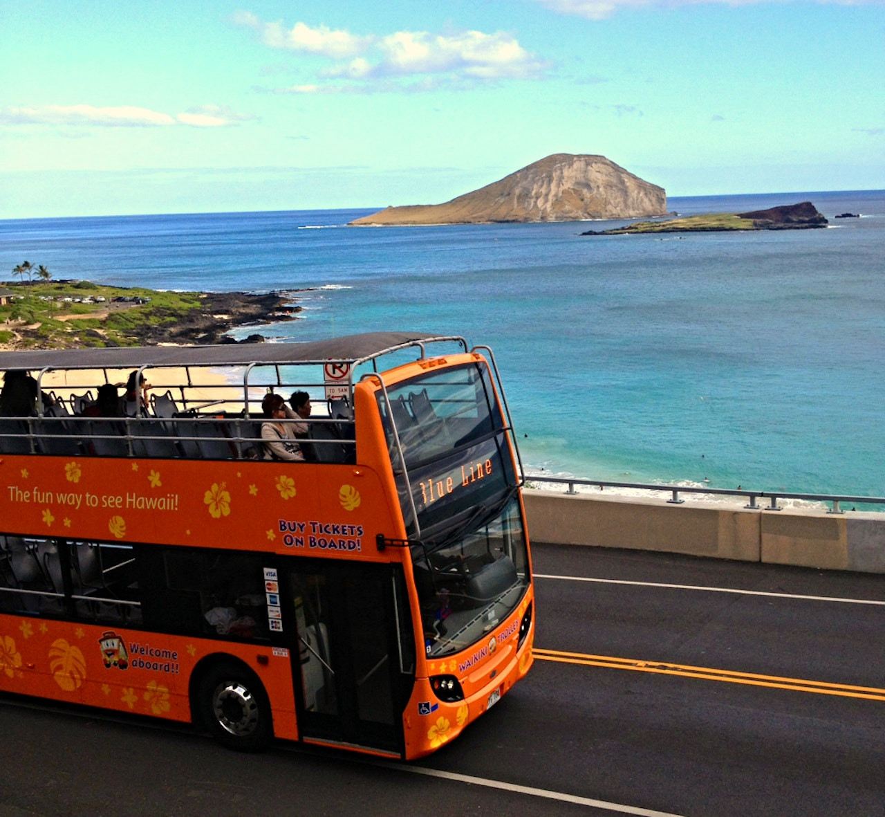Honolulu, Oahu, Hawaii, USA|Waikiki Trolley Hop-on Hop-off Bus Tour