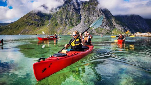 Eggum Lofoten : Excursion en kayak dans les Lofoten avec collations