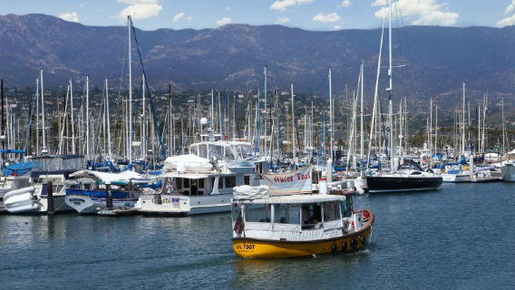perjalanan satu hari Los Angeles - Kereta Coast Starlight & Santa Barbara