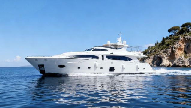 【深圳遊艇租賃】深圳灣遊艇會108呎三層遊艇包船出海+高端商務接待聚會場景用船～陽光沐浴+K歌垂釣