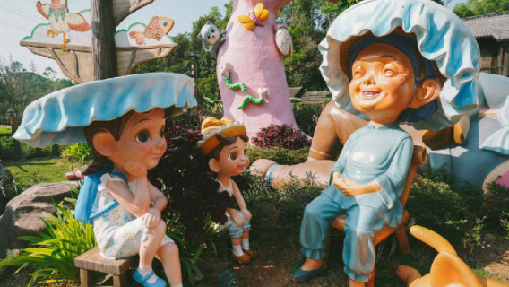 深圳甘坑小鎮親子學生研學1日遊【小涼帽農場手工+鳳凰谷+V谷