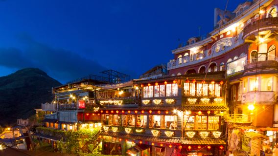 【ガイド付きバスツアー】午前午後どちらもOK│幻想的な九份散策│たっぷり滞在│ゆっくり回るツアー│解散場所2ヶ所選べる