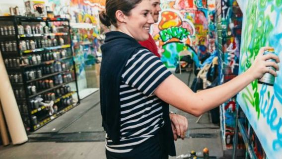 บรูคลิน นิวยอร์ก: เวิร์คช็อปสอนศิลปะกราฟฟิตี้แบบมีผู้แนะนำ