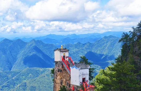陝西安商洛終南山寨+塔雲山一日遊中英文服務
