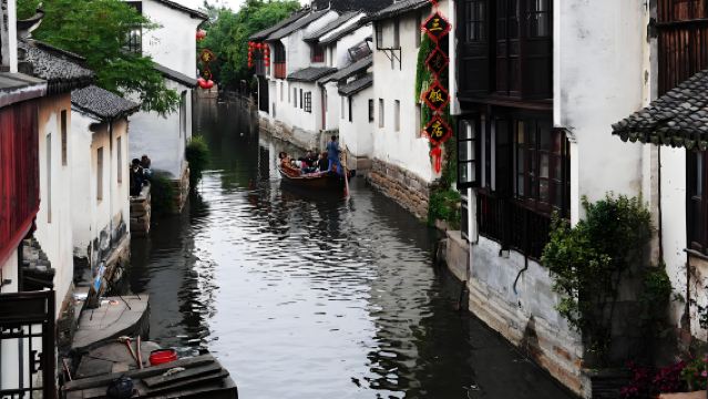 上海至蘇州英文小團夜間火車之旅：周莊水鄉