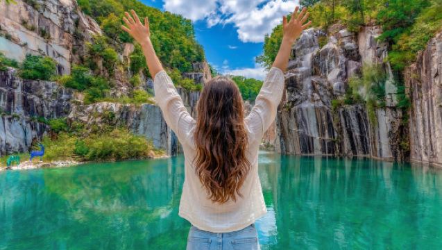 Lawatan sehari ke Lembah Seni Pocheon + Taman Pokok Cheonggye + Pengalaman Ladang Buah (Berlepas dari Seoul)