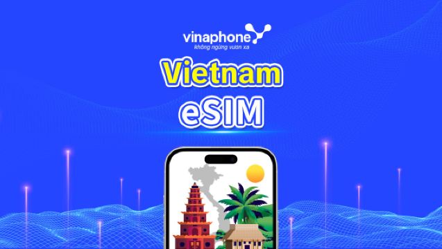 Vietnam eSIM | 4G | Günlük Paket/Veri Paketi | Takvim Günü | QR Kodu
