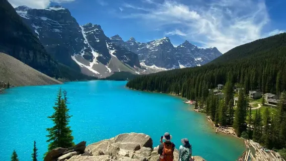 Von Banff/Canmore: Moraine Lake und Lake Louise, je 1,5 Stunden