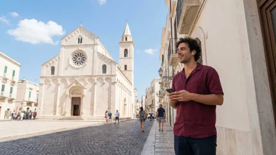 Trani Audio Tour: Sacred Stones & Synagogues, Castles & Cathedrals