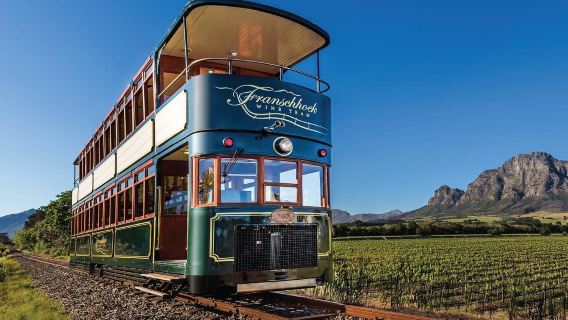 Le Cap en Afrique du Sud - Aller-retour Franschhoek : Excursion d'une journée en tramway viticole