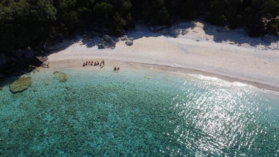 Kefalonia: Jet Boat Adventure and Swim at Koutsoupia Beach