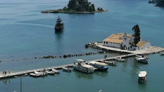 Corfu: Pirate Ship Coastal Cruise with City Views