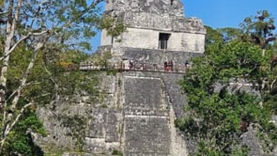 Tikal from Mundo Maya Airport