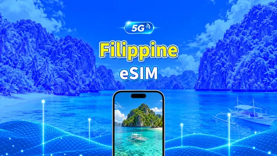 Filippine 4G/5G eSIM | Pacchetto dati giornaliero/totale | 1–30 giorni | Fatturazione 24 ore | Codice QR