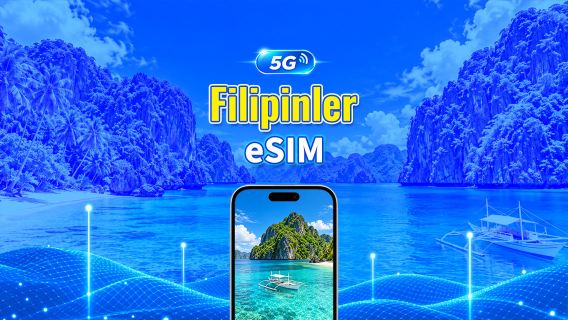 Filipinler 4G/5G eSIM | Günlük/Toplam Veri Paketi | 1–30 Gün | 24 Saatlik Faturalandırma | QR Kod