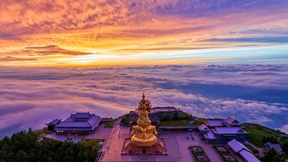 Elevate Your Adventure: Chengdu to Emei Mountain with Scenic Cable Car Ride