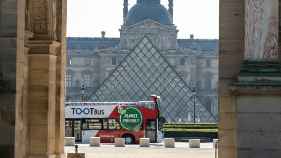 Tootbus Paris: Eco-Friendly Hop-on Hop-off Bus + Night Bus Tour