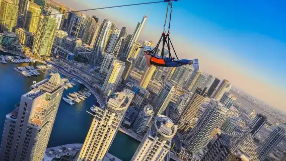 杜拜碼頭XLine飛索體驗 XLine Dubai Ticket