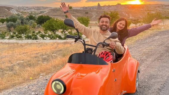 Cappadocia: Nostalgic Trike tour for 1/2 hours with pick up from hotel
