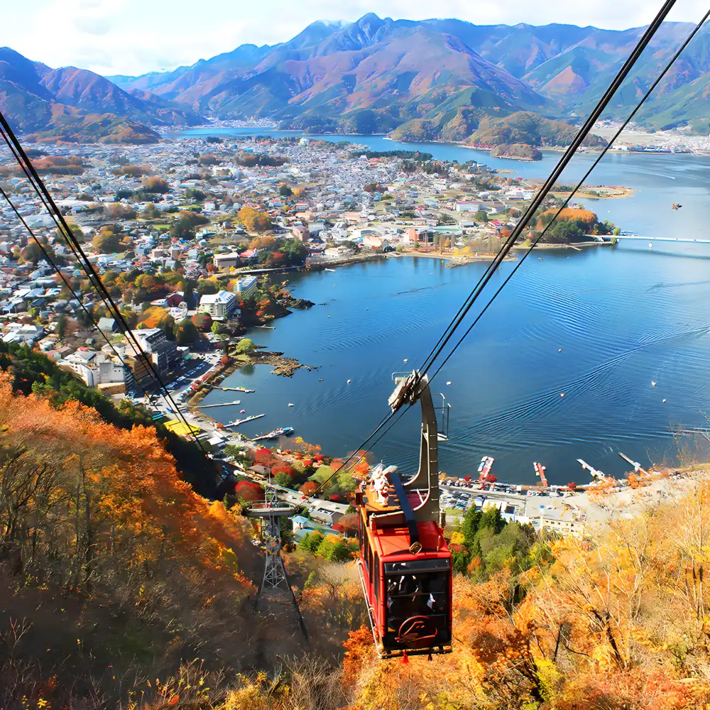 1-day tour to Mount Fuji + Lake Kawaguchi panoramic cable car +