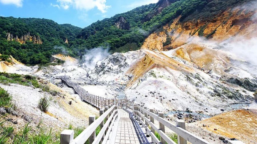 日本北海道+登別+地獄谷+洞爺湖+小樽一日遊