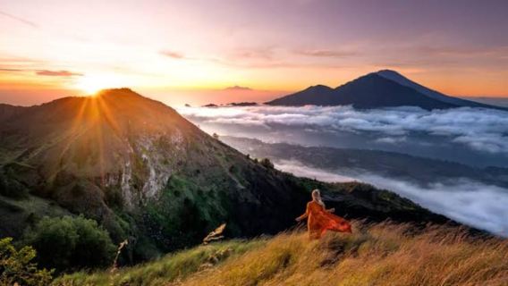 Vulkan Batur: Dirtbike-Tour bei Sonnenaufgang mit ausgebildeten Fahrern