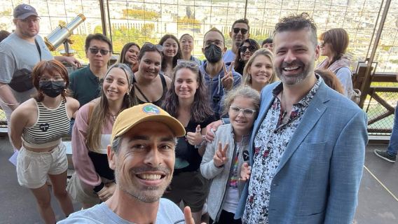 Paris: Eiffel Tower Summit Access Tour and River Cruise