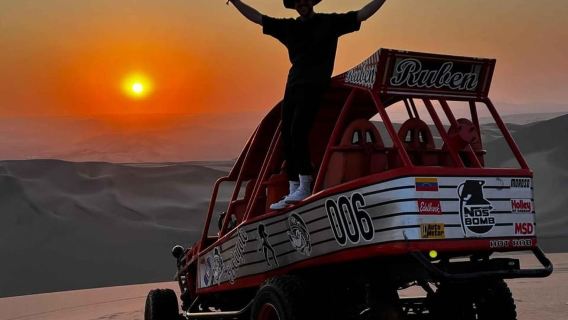 Từ Huacachina: Trượt cát ở sa mạc Ica lúc hoàng hôn