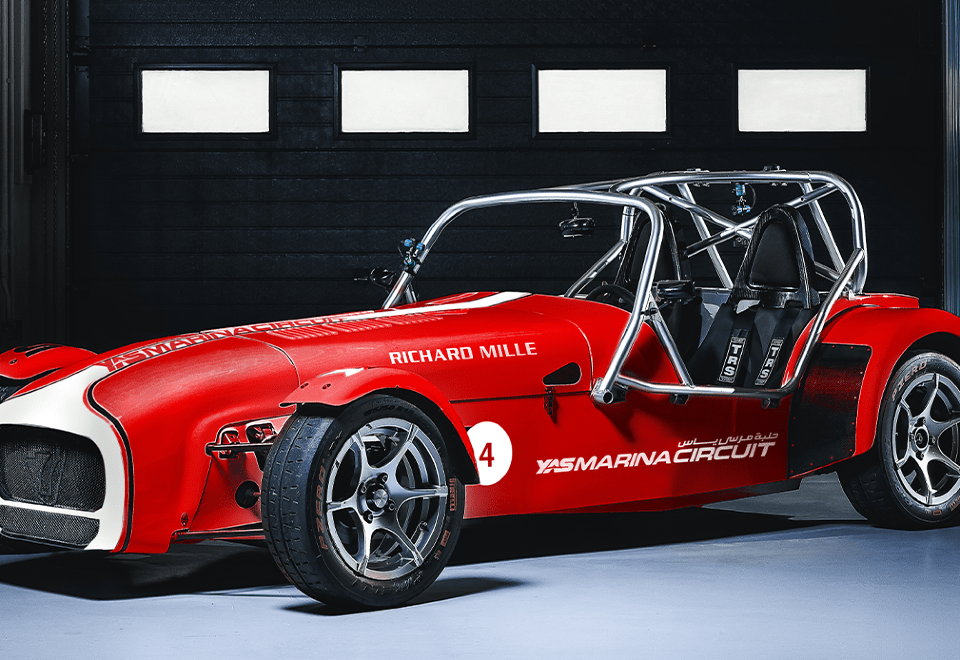 Fun racing experience with self-driving at Yas Marina Abu Dhabi