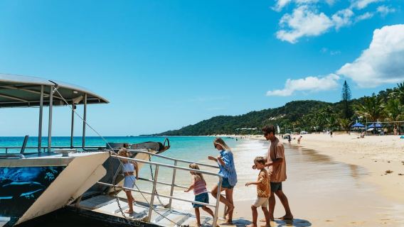 Moreton Island: Tangalooma Day Trip Marine Discovery Cruise