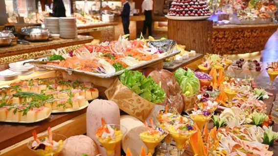 China Xiamen Seaview Resort Hotel - Restoran Prasmanan Mediterania - Makan Siang / Makan Malam