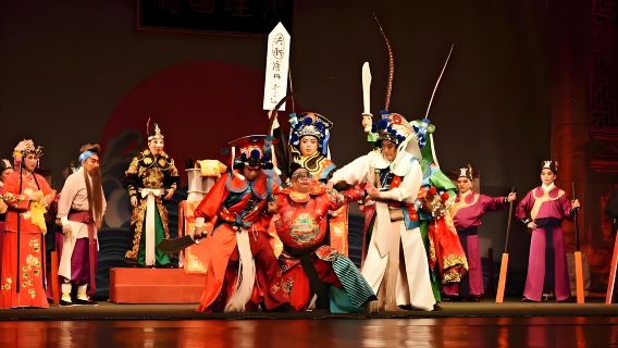 Harus Dimiliki! Tiket Masuk Chongqing Huguang Guild Hall: Pertunjukan Berganti Wajah Opera Sichuan dan Teh Mangkuk Tertutup