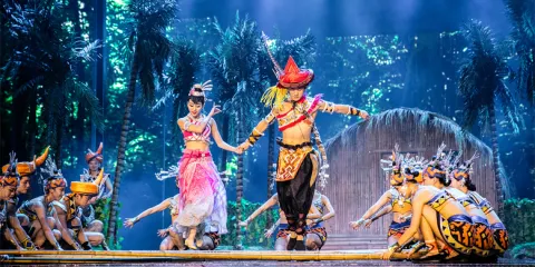 【海南】三亞千古情(全息投影+360°立體舞台+ 黎苗風情)
