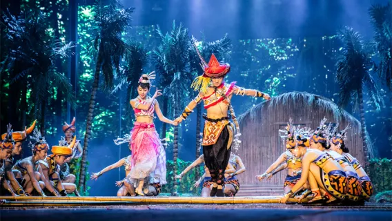 [Hainan] tiket pertunjukan"Cinta Abadi Sanya" (Proyeksi Holografik + Pertunjukan Tirai Air + Panggung Stereoskopik 360° + Perjalanan Menjelajahi Ribuan Tahun Sejarah Sanya + Rasakan Budaya Li dan Miao)