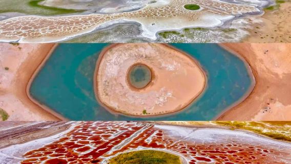 【五湖穿越免費升級六湖】烏蘭湖+龍眼翡翠湖1日遊送航拍/滑沙