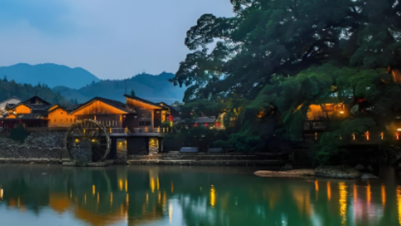 [샤먼]  남정토루 프리미엄 데이투어 – 전라갱·탑하촌·화귀루·회원루·야경 풀코스