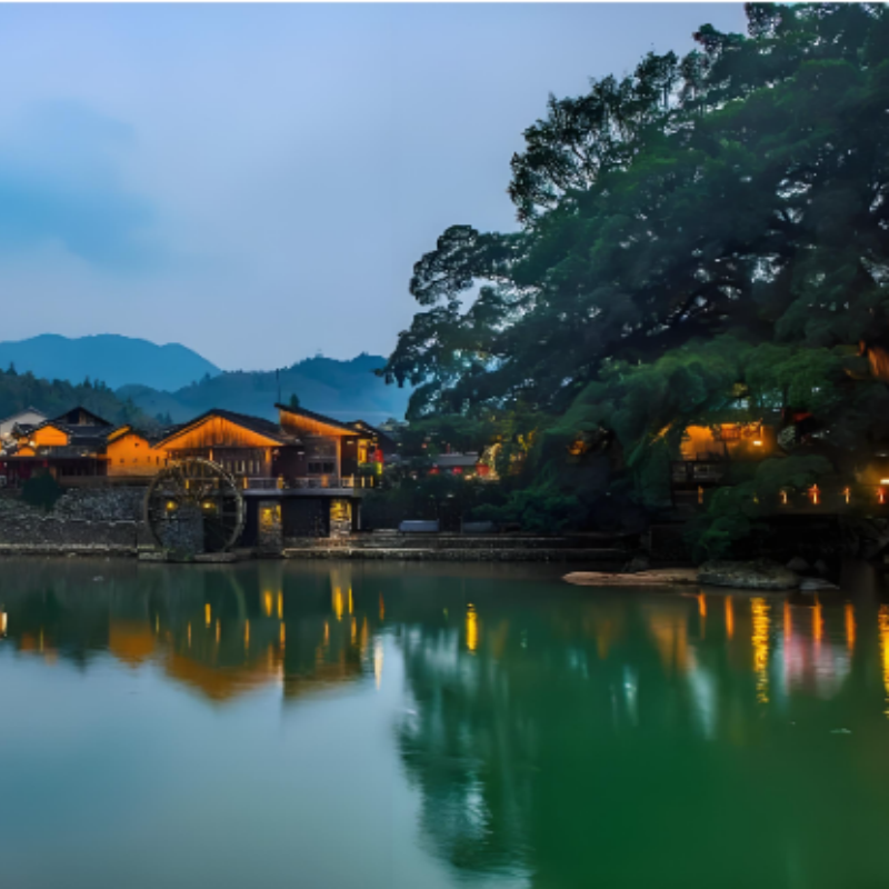 [샤먼]  남정토루 프리미엄 데이투어 – 전라갱·탑하촌·화귀루·회원루·야경 풀코스