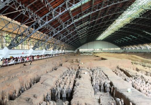 [Sewa Kendaraan Pribadi 2-6 Orang] Tiket Pertunjukan Xi'an Terracotta Warriors + Area B Pertunjukan 